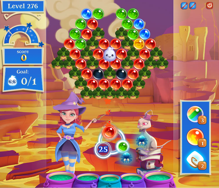 Bubble Witch Saga 2 Level 552 