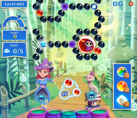 Bubble Shooter Level 123 Gameplay 