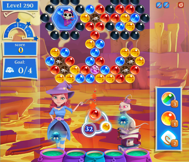 Bubble Witch Saga 2 Level 360 