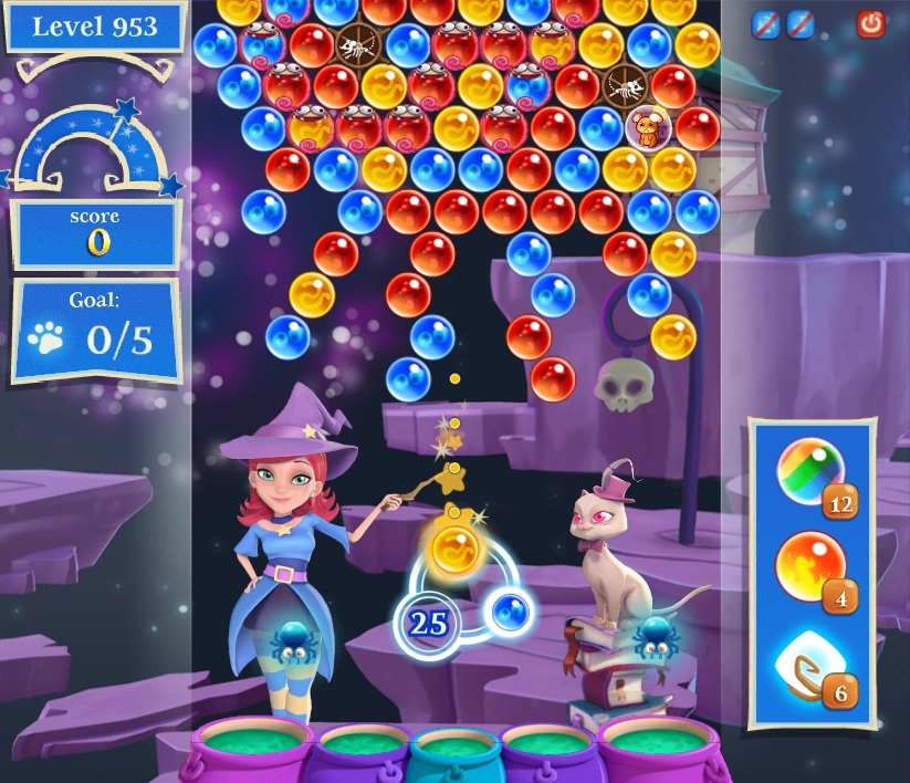Level 953 Bubble Witch Saga 2 Wiki Fandom