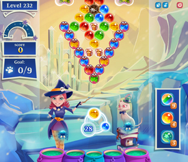 Bubble Shooter Level 373 Gameplay 