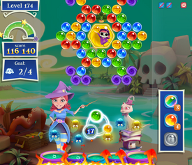 Bubble Shooter Level 373 Gameplay 