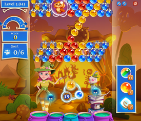 Bubble Shooter Level 373 Gameplay 