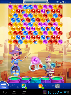 Bubble Witch 2 Saga Help Group, Has anyone seen this bug before