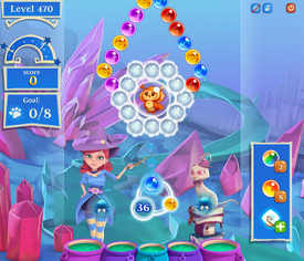 Bubble Witch 2 Saga Level 462 (Animals mode) - 3 Stars Walkthrough, No  Boosters 