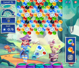 Bubble Witch 2 -- Level 1806 -- NO BOOSTERS 