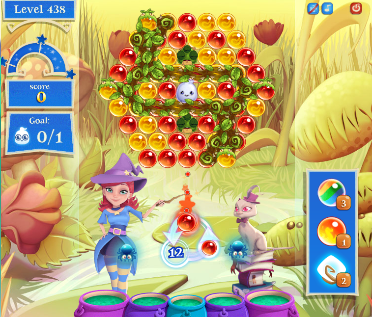 Bubble Witch Saga 2 Level 552 