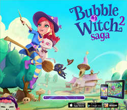 Bubble Witch 2 Saga Help Group, Has anyone seen this bug before