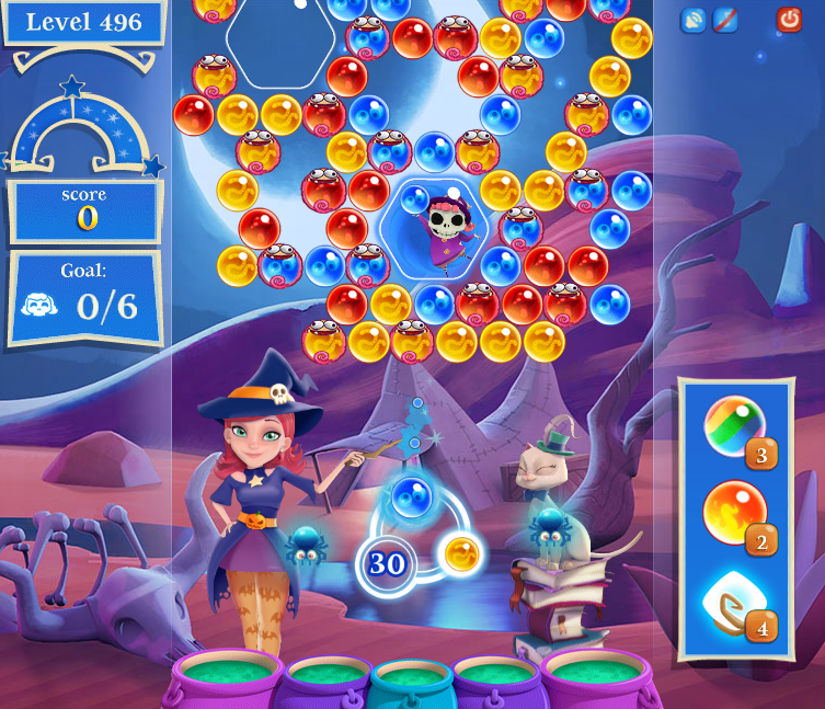 Bubble Witch Saga 2 Level 114 