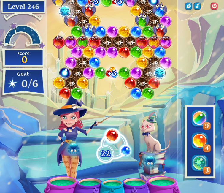 Bubble Witch Saga 2 level 1001 NO BOOSTERS 