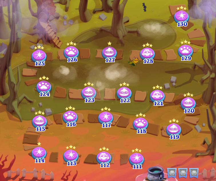 Bubble Witch Saga 2 Level 114 