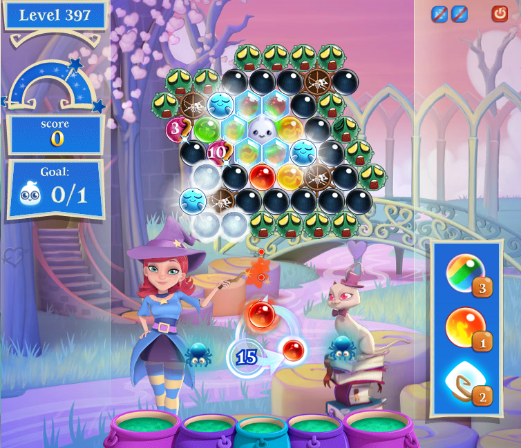 Bubble Witch Saga 2 level 1001 NO BOOSTERS 