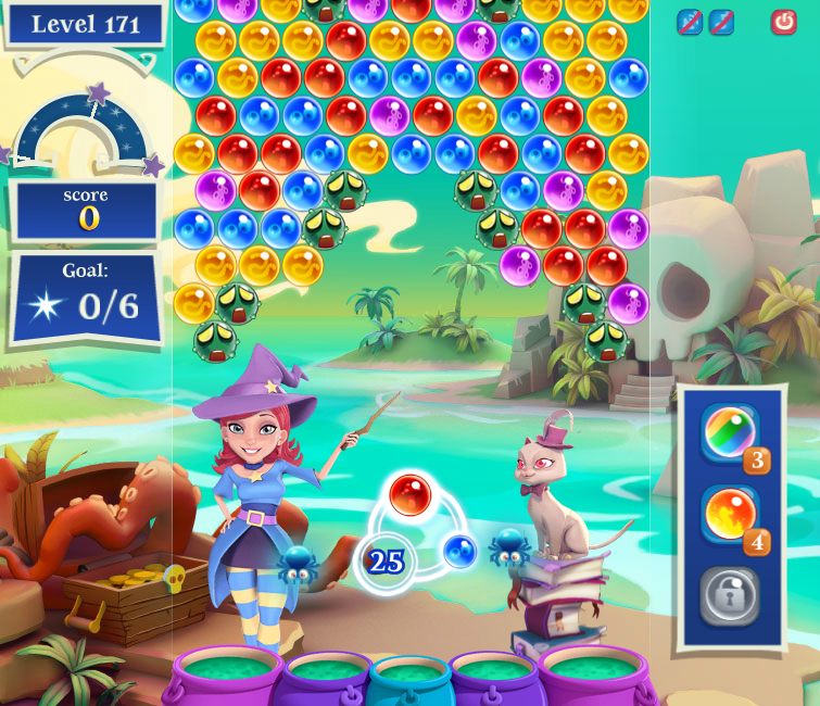 Bubble Witch Saga 2 Level 114 