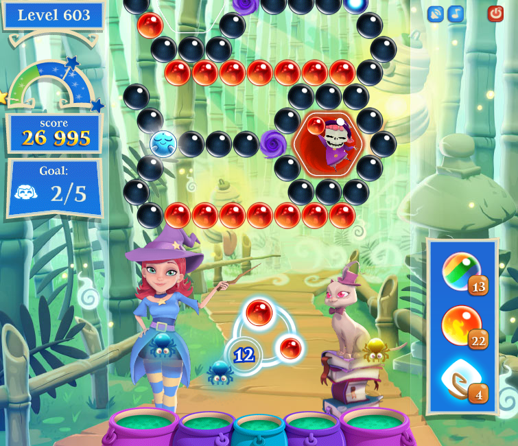 Bubble Witch Saga 2 Level 552 