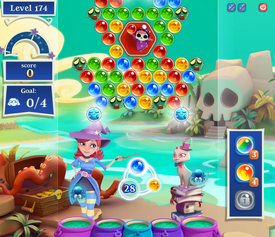 Bubble Shooter Rainbow level 71 - 75 in 2023