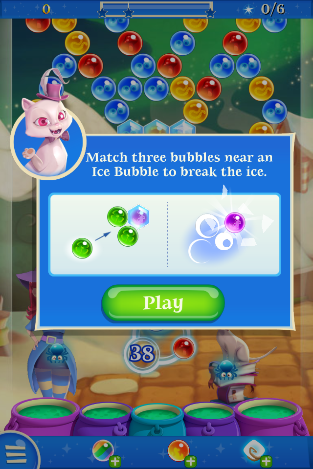 Ice bubble shop shooter