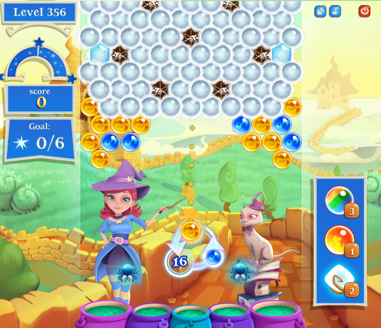 Bubble Witch Saga 2 Level 114 