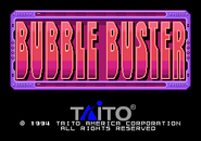 Bubble Buster Title Screen