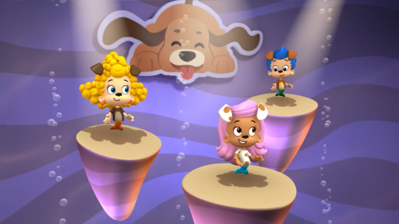 The Dog Dance By Wagging A Tail Bubble Guppies Wiki Fandom