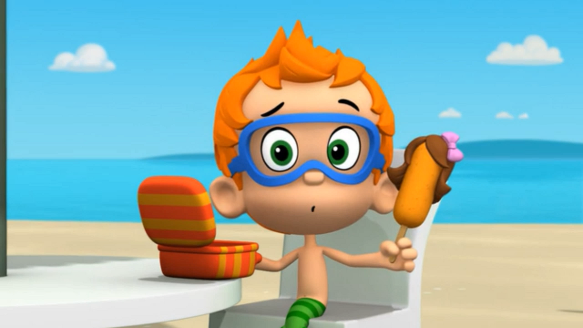 Corn Dog with a Hair Style Bubble Guppies Wiki Fandom
