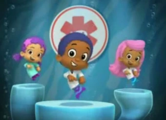 bubble guppies check up