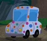 Spotty car