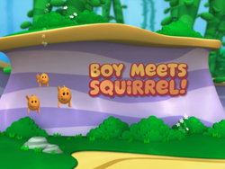 Boy Meets Squirrel!