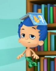 Uh, Gil. There's a book on you're big ol' head.