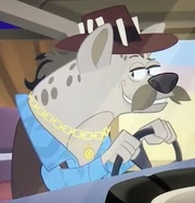 Moustache Hyena