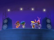 Gil and Goby singing