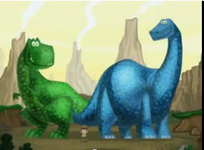 Two dinos