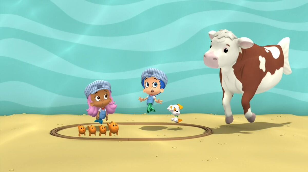 Molly's Gallery Triple Train Tracks Bubble Guppies Wiki Fandom