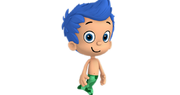 Blue bubble guppie