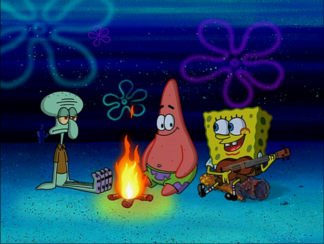 spongebob campfire episode