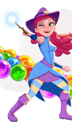 Bubble Witch 3 Saga - Stella is surviving the heat with delicious