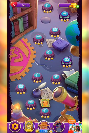 Bubble Witch Saga 3 - Level 995 