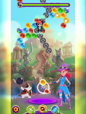 Bubble witch saga 3 level 3000 