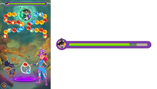 Wilbur (Bubble Witch Saga 3) Level 60 