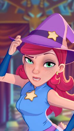 Bubble Witch 3 Saga - Stella is surviving the heat with delicious