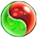 Green-Red Duo Bubble