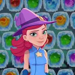 Bubble Witch 3 Saga - Stella is surviving the heat with delicious