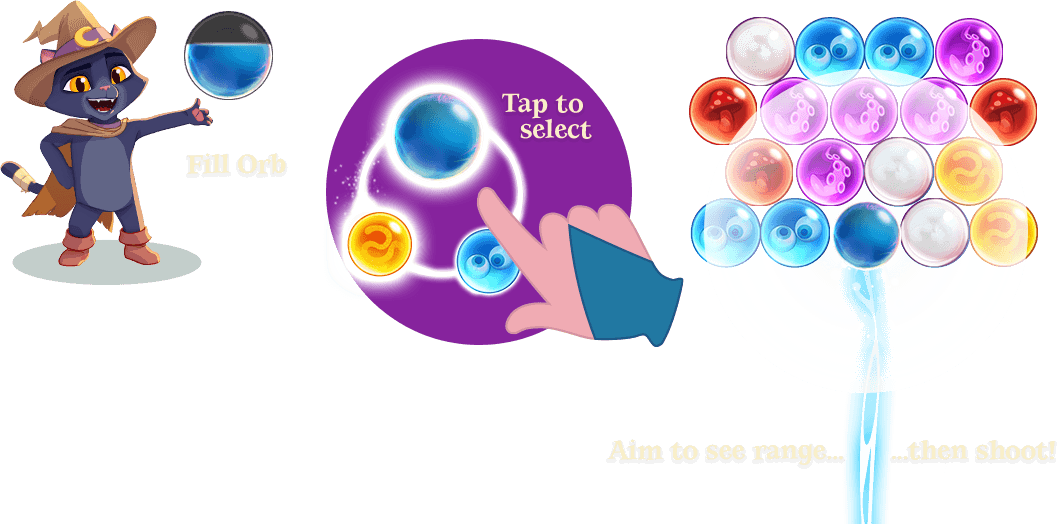 Bubble Witch Saga 3 fase 734 #bubblewitch3 #bubblewitch3saga