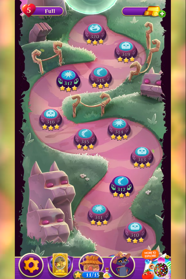 Bubble Witch Saga 3 fase 712 #bubblewitch3saga #bubblewitch3