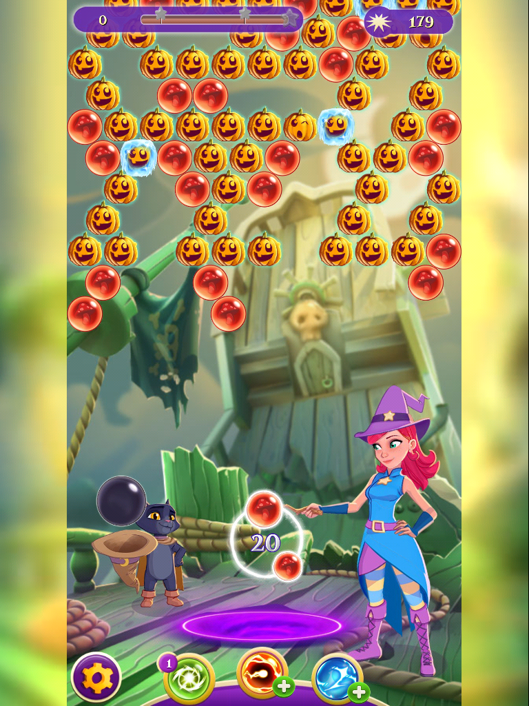 Bubble witch saga 3 level 3000 