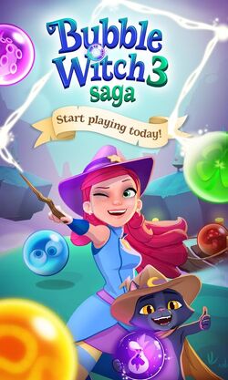 Bubble Witch Shooter Magical Saga em Jogos na Internet