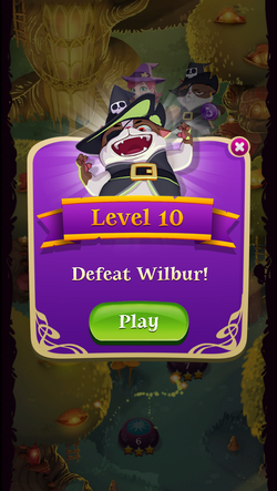 Wilbur (Bubble Witch Saga 3) Level 60 