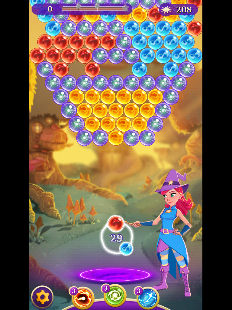 Bubble Witch 3 Saga Level 40 