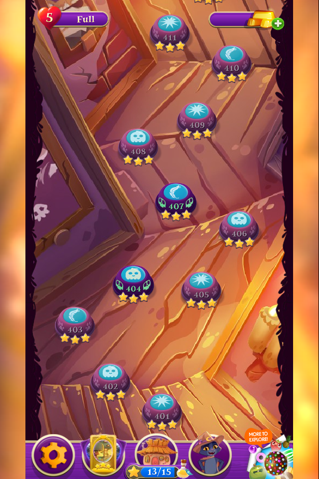 Bubble witch saga 3 level 2367 