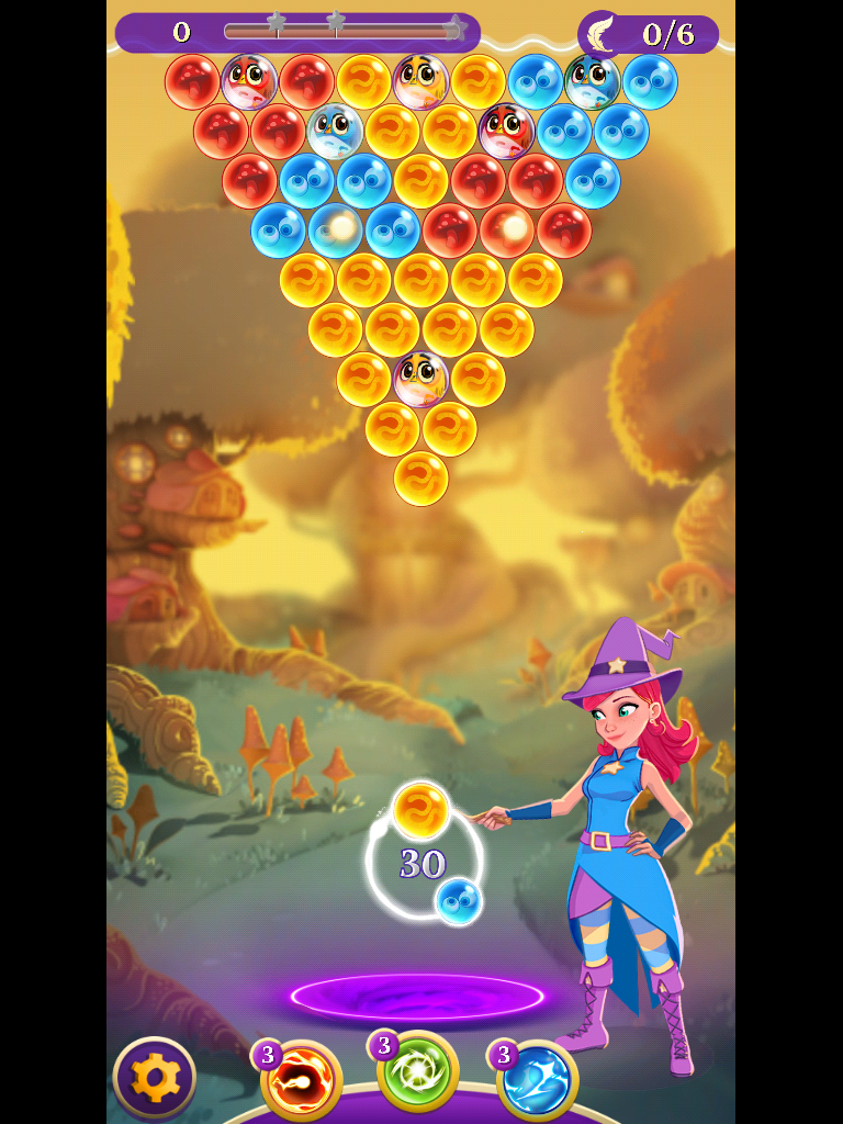 Bubble Witch Saga 3 - Level 995 