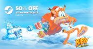 Christmas ad from the official Bubsy Twitter page.